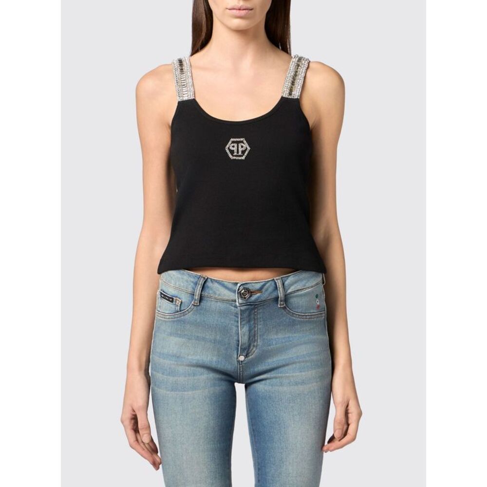 Philipp Plein Top Woman Black